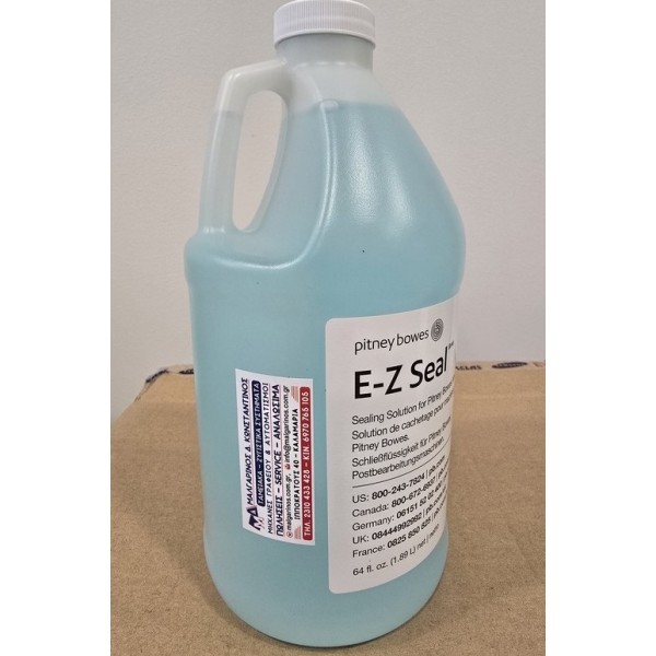 Ειδικό Υγρό Σφράγισης Φακέλων Pitney Bowes / E-Z Seal 608 / Μπουκάλι 1,89 λίτρων Ειδικό Υγρό Σφράγισης Φακέλων Pitney Bowes / E-Z Seal 608 / Μπουκάλι 1,89 λίτρων